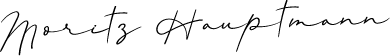 moritz-hauptmann-unterschrift-schwarz moritz hauptmann